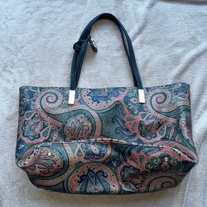 Eric Javits Paisley Handbag